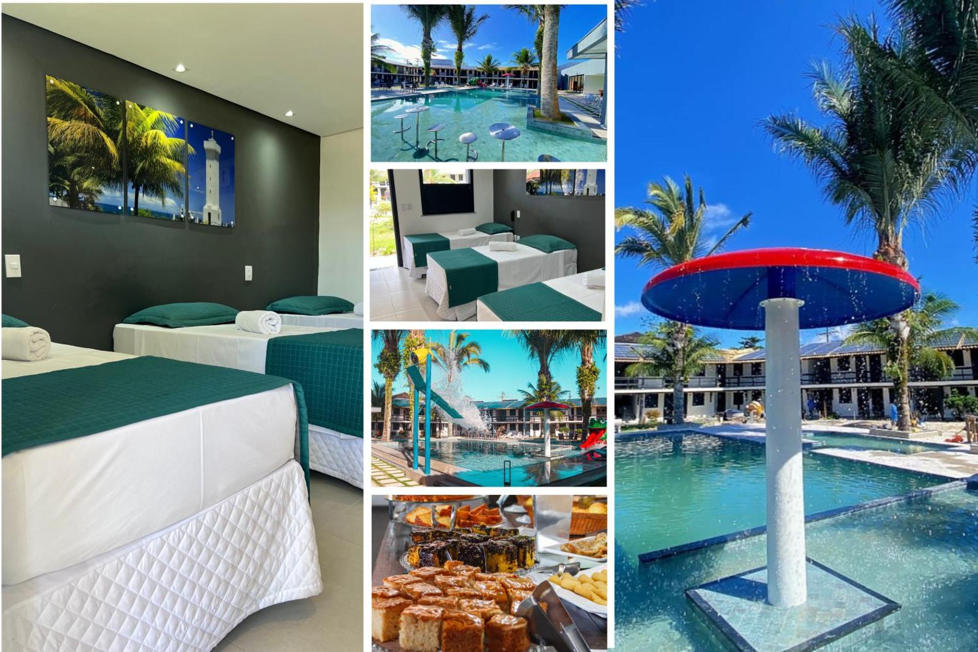 O Beira Mar Praia Hotel Esta Localizado Na Orla, Na Praia De Taperapuan, Cafe Incluso, Wi-Fi 500Mb, Piscinas, Estacionamento Privativo, Ar Condicionado Split, Smart Tv, Frigobar, 塞古罗港 外观 照片
