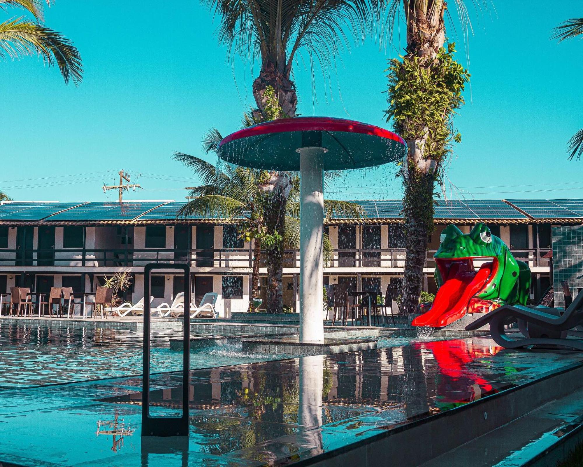 O Beira Mar Praia Hotel Esta Localizado Na Orla, Na Praia De Taperapuan, Cafe Incluso, Wi-Fi 500Mb, Piscinas, Estacionamento Privativo, Ar Condicionado Split, Smart Tv, Frigobar, 塞古罗港 外观 照片